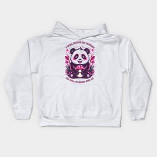 Positive Panda, Energy Focus Kids Hoodie